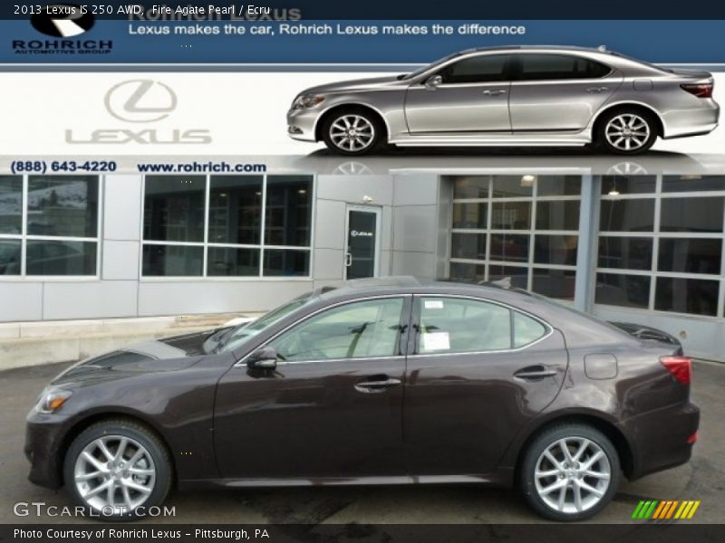 Fire Agate Pearl / Ecru 2013 Lexus IS 250 AWD