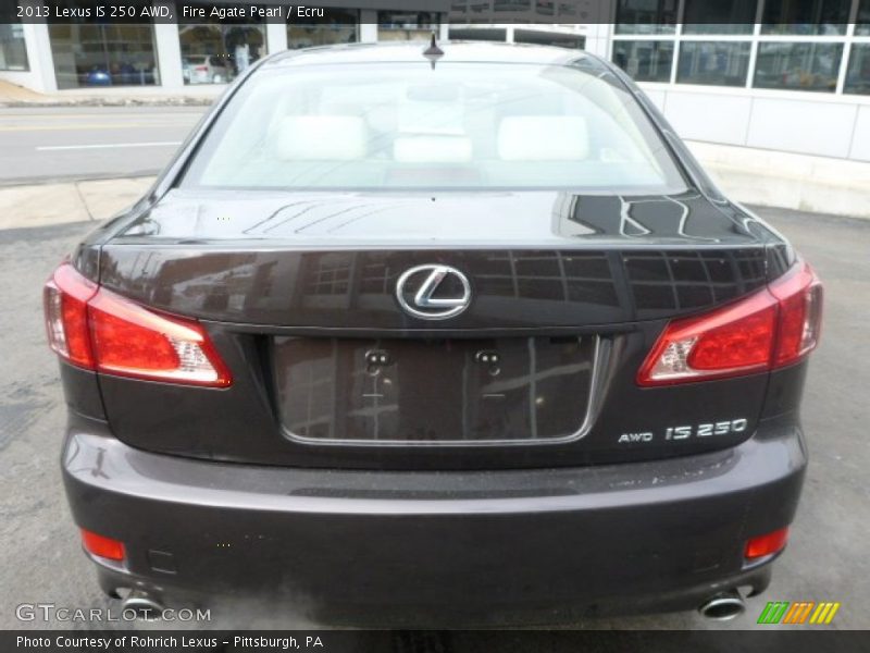 Fire Agate Pearl / Ecru 2013 Lexus IS 250 AWD