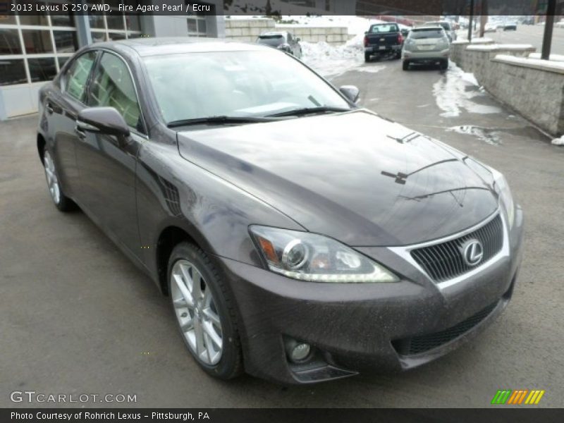 Front 3/4 View of 2013 IS 250 AWD