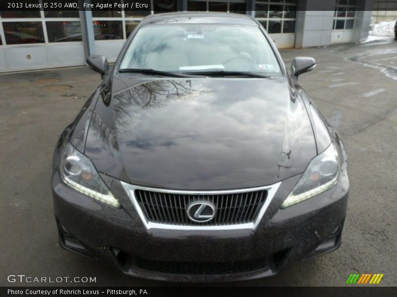 Fire Agate Pearl / Ecru 2013 Lexus IS 250 AWD