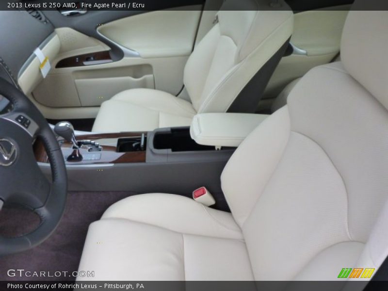 Fire Agate Pearl / Ecru 2013 Lexus IS 250 AWD