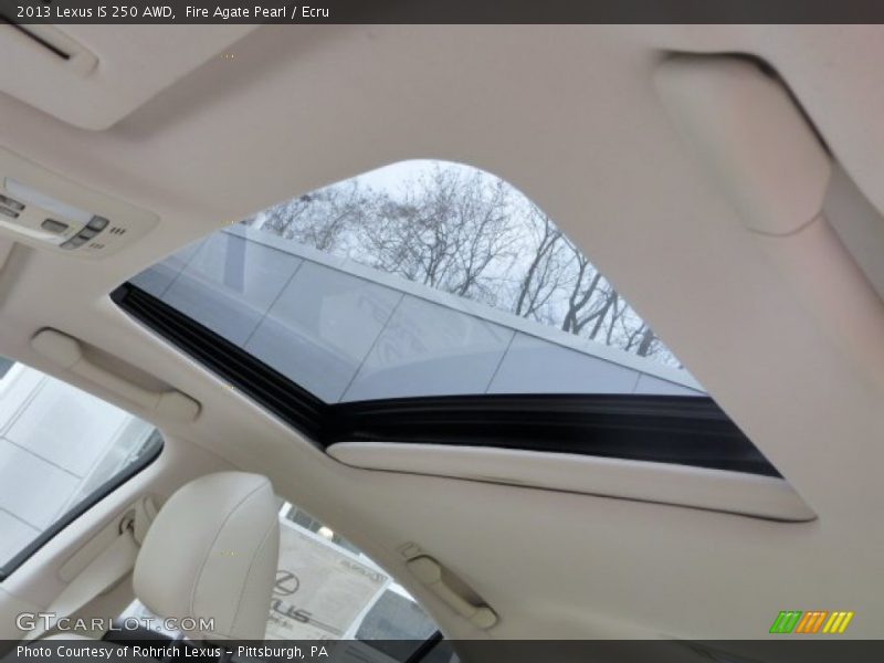 Fire Agate Pearl / Ecru 2013 Lexus IS 250 AWD