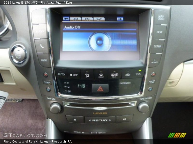 Fire Agate Pearl / Ecru 2013 Lexus IS 250 AWD
