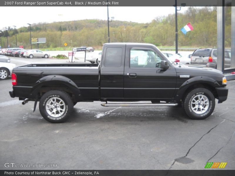  2007 Ranger Sport SuperCab 4x4 Black