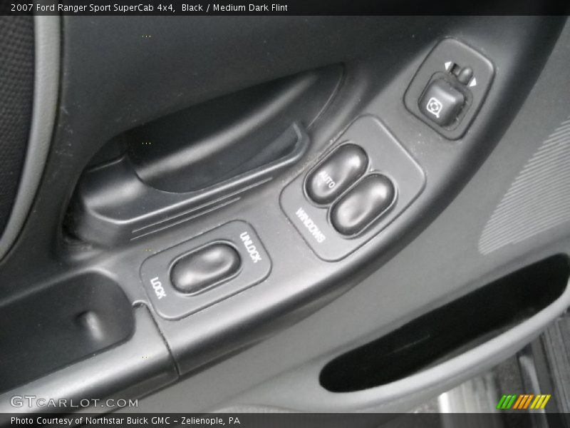 Black / Medium Dark Flint 2007 Ford Ranger Sport SuperCab 4x4
