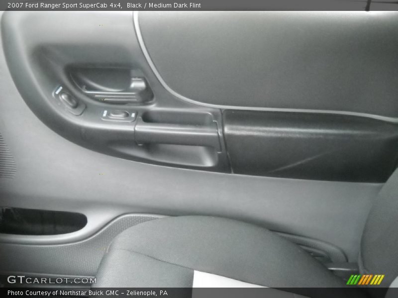 Black / Medium Dark Flint 2007 Ford Ranger Sport SuperCab 4x4