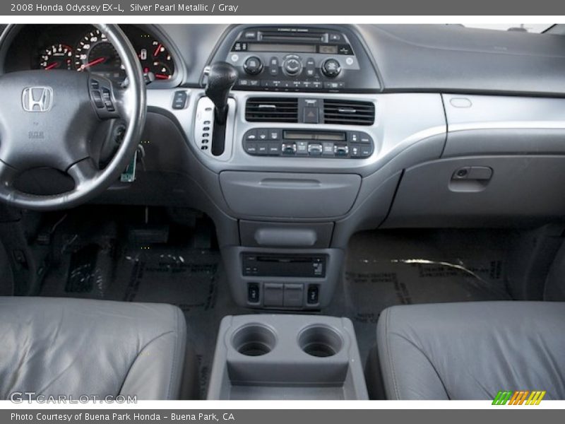 Silver Pearl Metallic / Gray 2008 Honda Odyssey EX-L