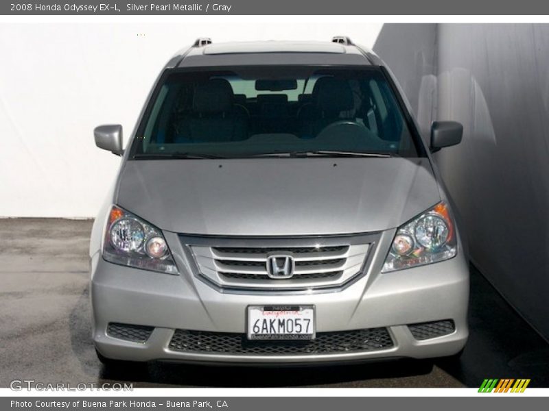 Silver Pearl Metallic / Gray 2008 Honda Odyssey EX-L