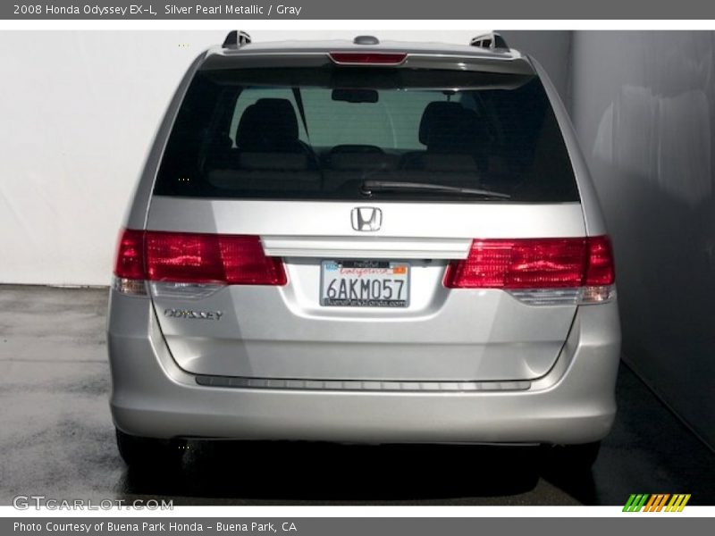 Silver Pearl Metallic / Gray 2008 Honda Odyssey EX-L