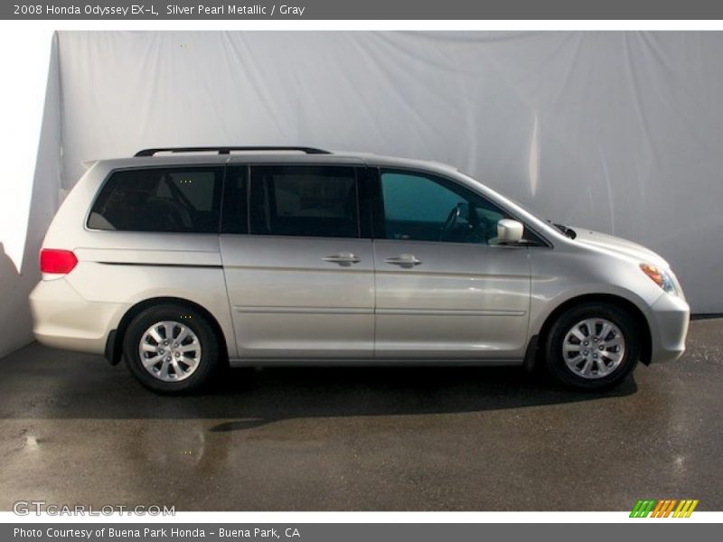 Silver Pearl Metallic / Gray 2008 Honda Odyssey EX-L