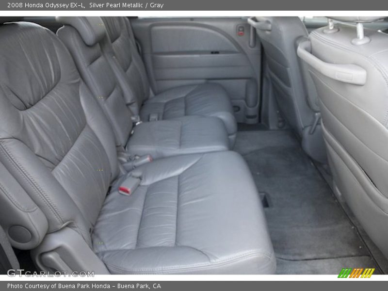 Silver Pearl Metallic / Gray 2008 Honda Odyssey EX-L
