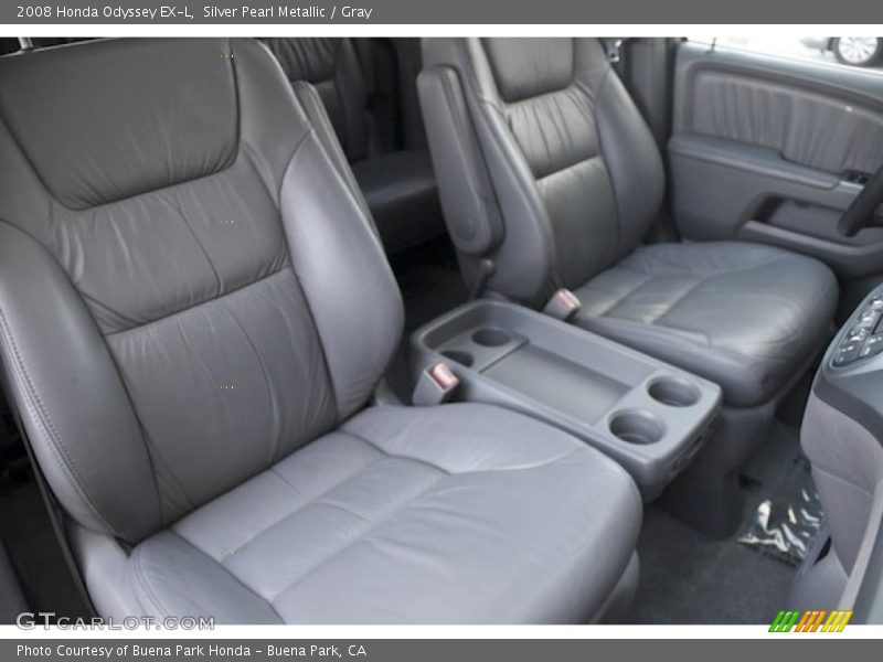 Silver Pearl Metallic / Gray 2008 Honda Odyssey EX-L