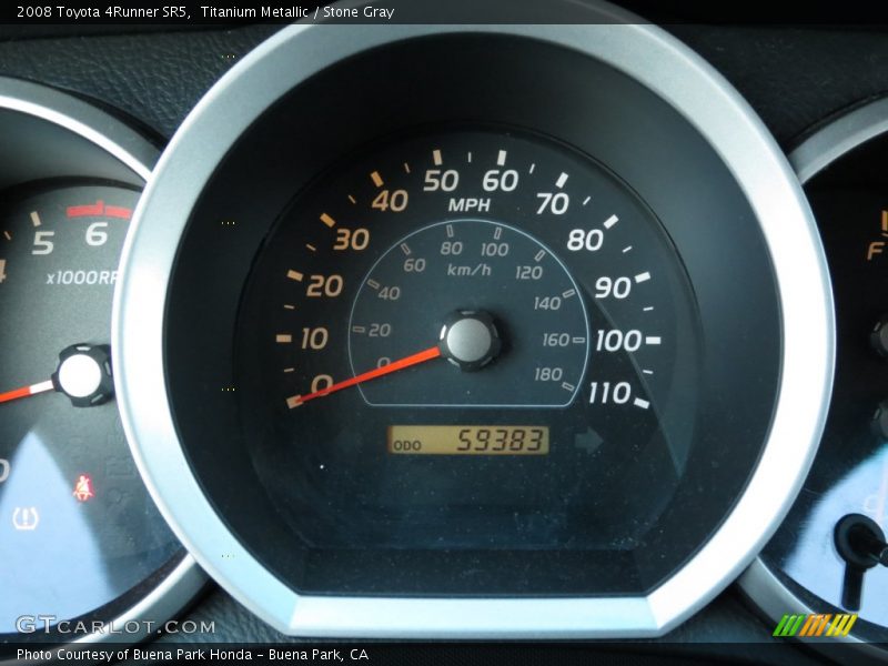 Titanium Metallic / Stone Gray 2008 Toyota 4Runner SR5