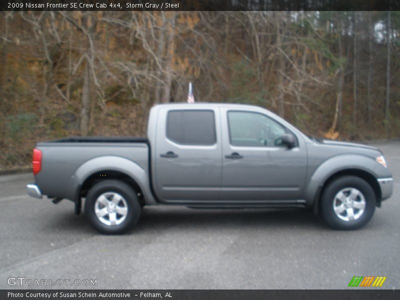Storm Gray / Steel 2009 Nissan Frontier SE Crew Cab 4x4