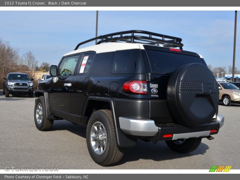 Black / Dark Charcoal 2013 Toyota FJ Cruiser