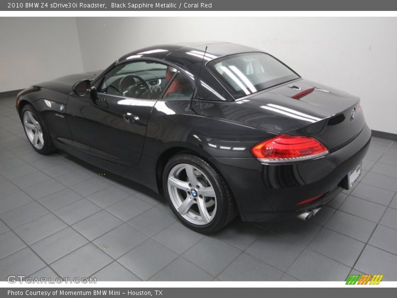  2010 Z4 sDrive30i Roadster Black Sapphire Metallic