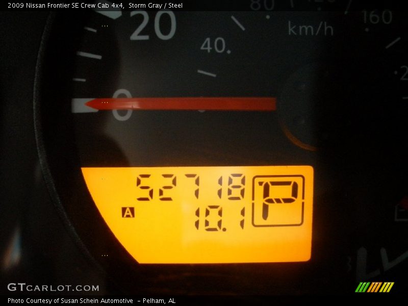 Storm Gray / Steel 2009 Nissan Frontier SE Crew Cab 4x4