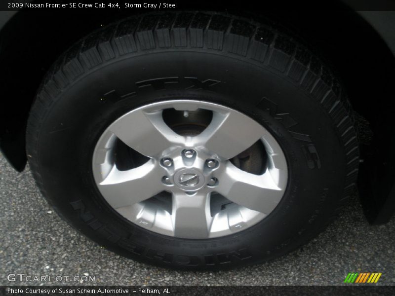 Storm Gray / Steel 2009 Nissan Frontier SE Crew Cab 4x4