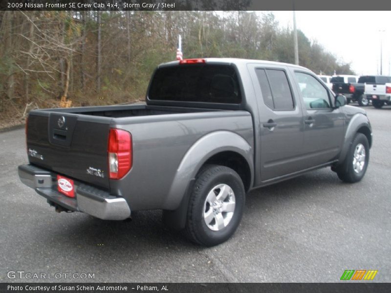 Storm Gray / Steel 2009 Nissan Frontier SE Crew Cab 4x4