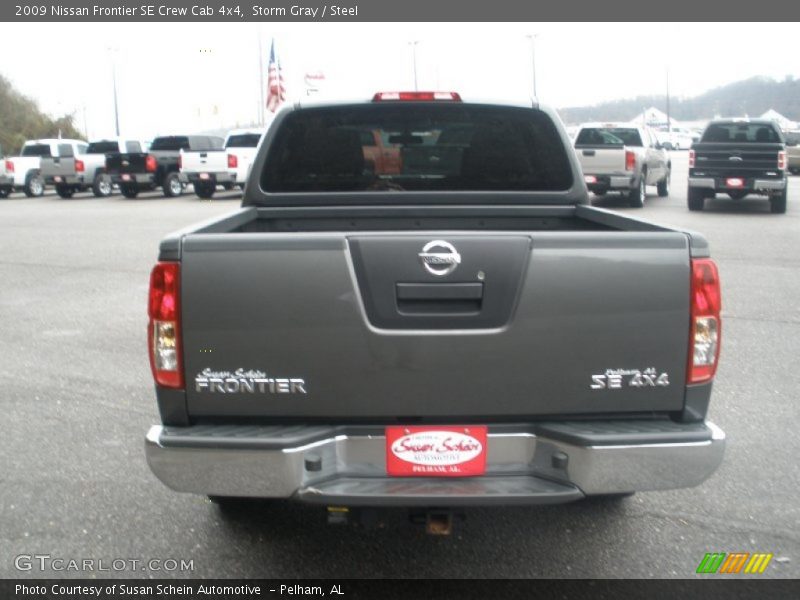Storm Gray / Steel 2009 Nissan Frontier SE Crew Cab 4x4