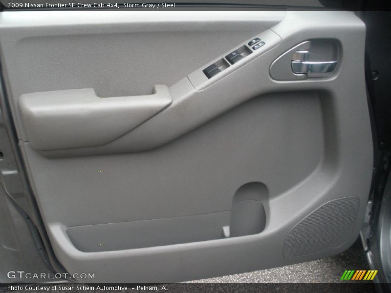 Storm Gray / Steel 2009 Nissan Frontier SE Crew Cab 4x4