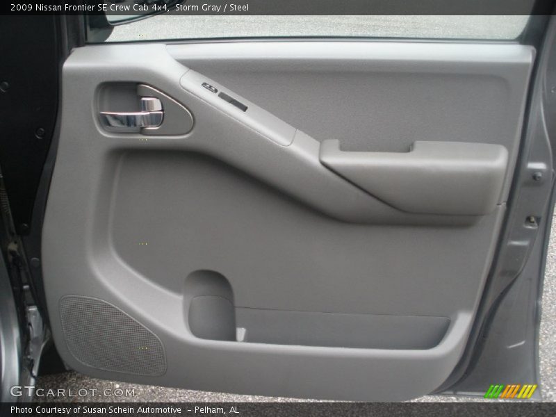 Storm Gray / Steel 2009 Nissan Frontier SE Crew Cab 4x4