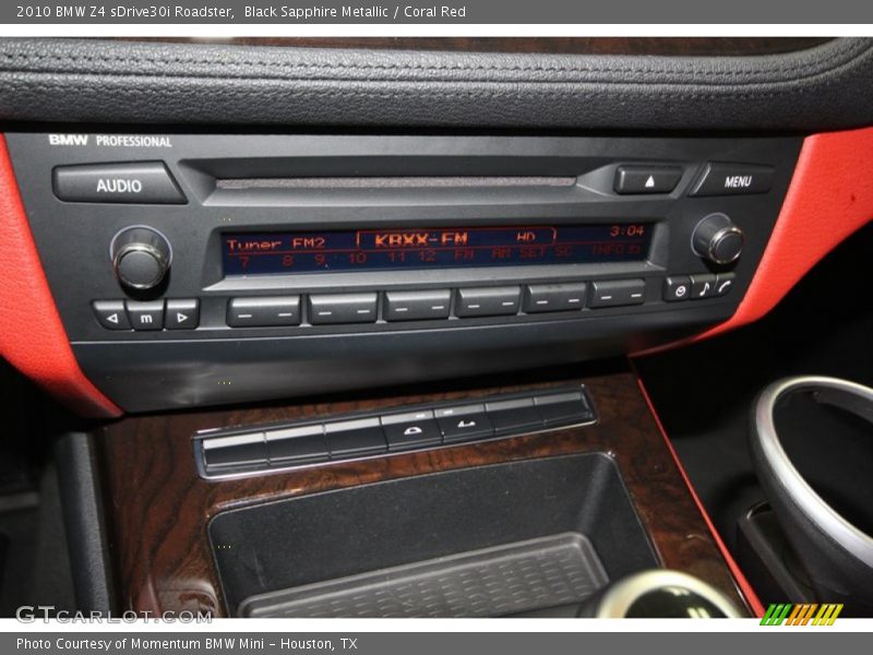 Controls of 2010 Z4 sDrive30i Roadster