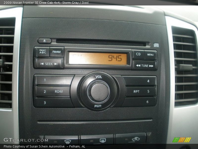 Storm Gray / Steel 2009 Nissan Frontier SE Crew Cab 4x4