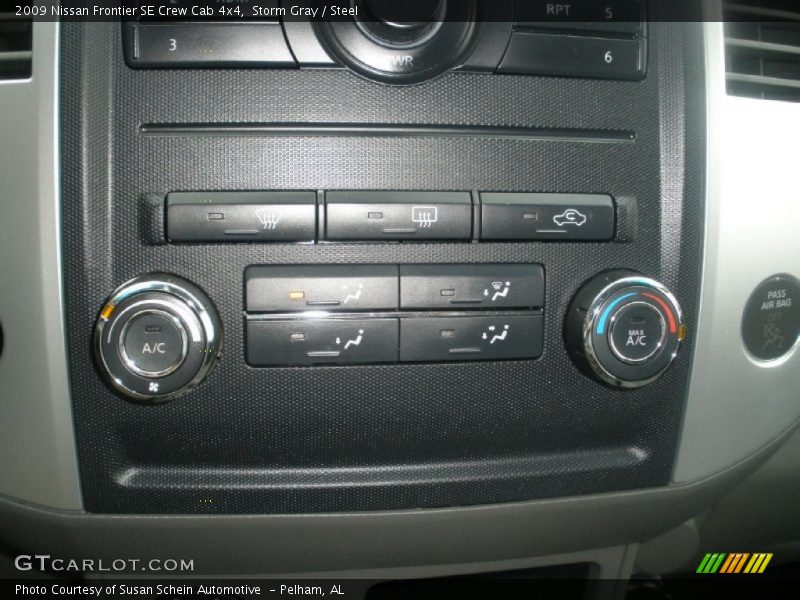 Storm Gray / Steel 2009 Nissan Frontier SE Crew Cab 4x4