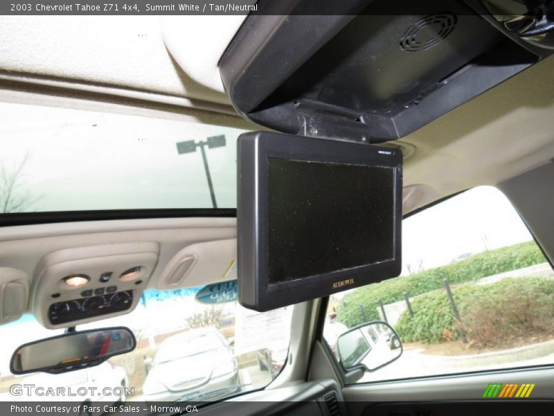 Summit White / Tan/Neutral 2003 Chevrolet Tahoe Z71 4x4