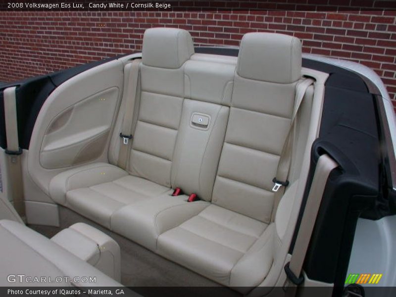 Candy White / Cornsilk Beige 2008 Volkswagen Eos Lux