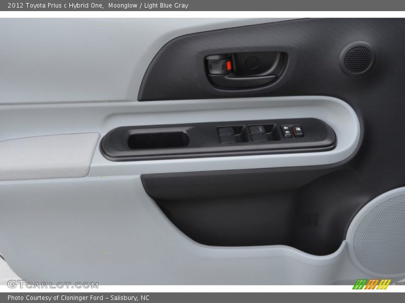 Moonglow / Light Blue Gray 2012 Toyota Prius c Hybrid One