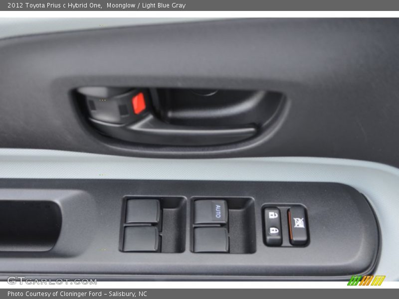 Moonglow / Light Blue Gray 2012 Toyota Prius c Hybrid One