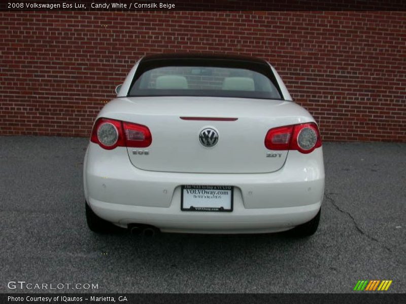 Candy White / Cornsilk Beige 2008 Volkswagen Eos Lux