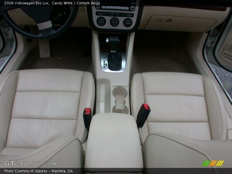 Candy White / Cornsilk Beige 2008 Volkswagen Eos Lux