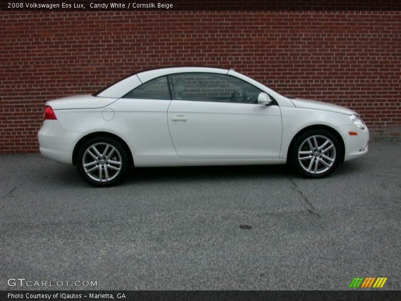 Candy White / Cornsilk Beige 2008 Volkswagen Eos Lux