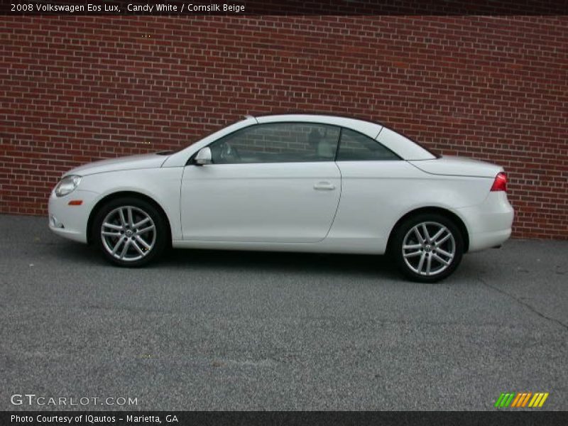 Candy White / Cornsilk Beige 2008 Volkswagen Eos Lux