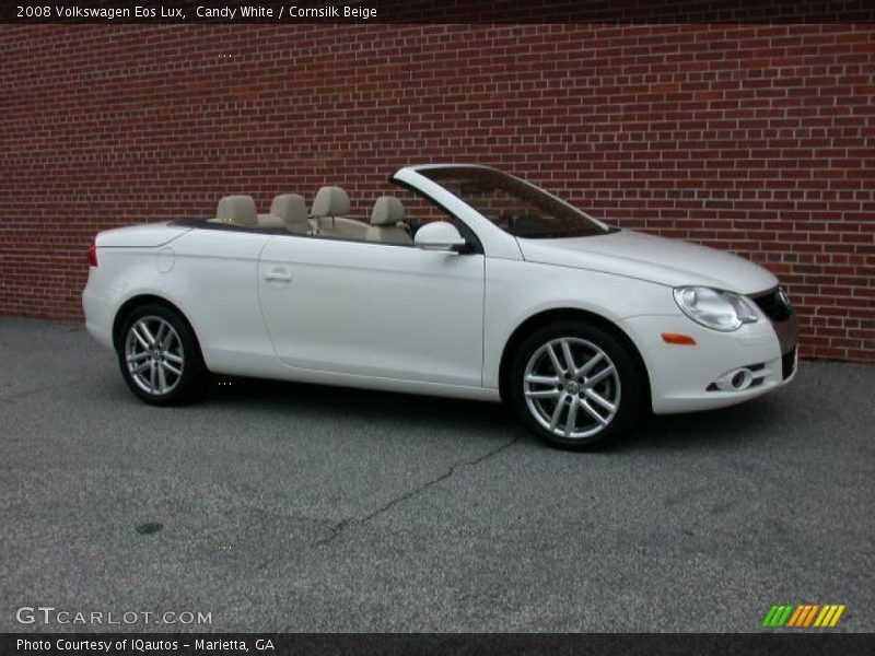 Candy White / Cornsilk Beige 2008 Volkswagen Eos Lux