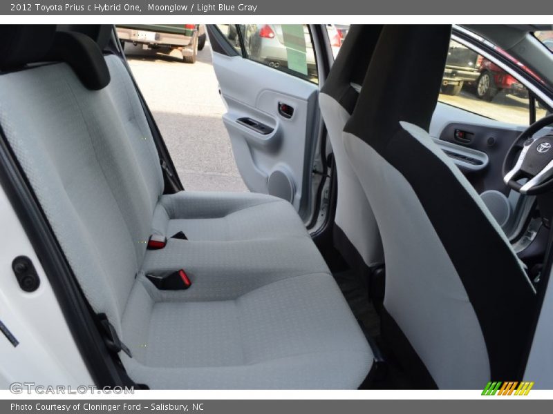 Moonglow / Light Blue Gray 2012 Toyota Prius c Hybrid One