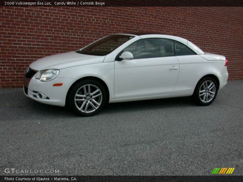 Candy White / Cornsilk Beige 2008 Volkswagen Eos Lux