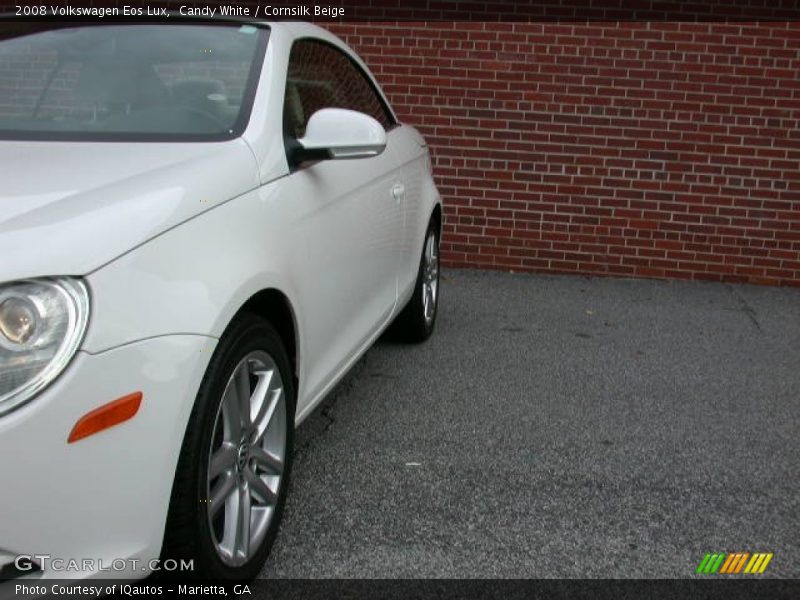 Candy White / Cornsilk Beige 2008 Volkswagen Eos Lux