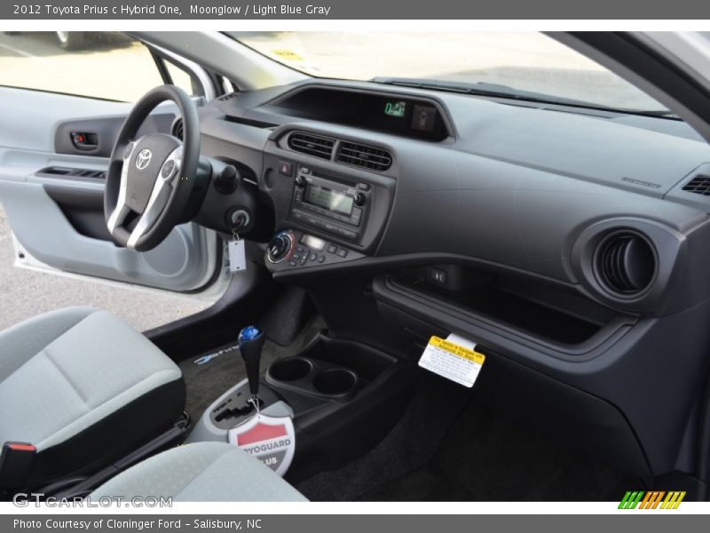 Moonglow / Light Blue Gray 2012 Toyota Prius c Hybrid One