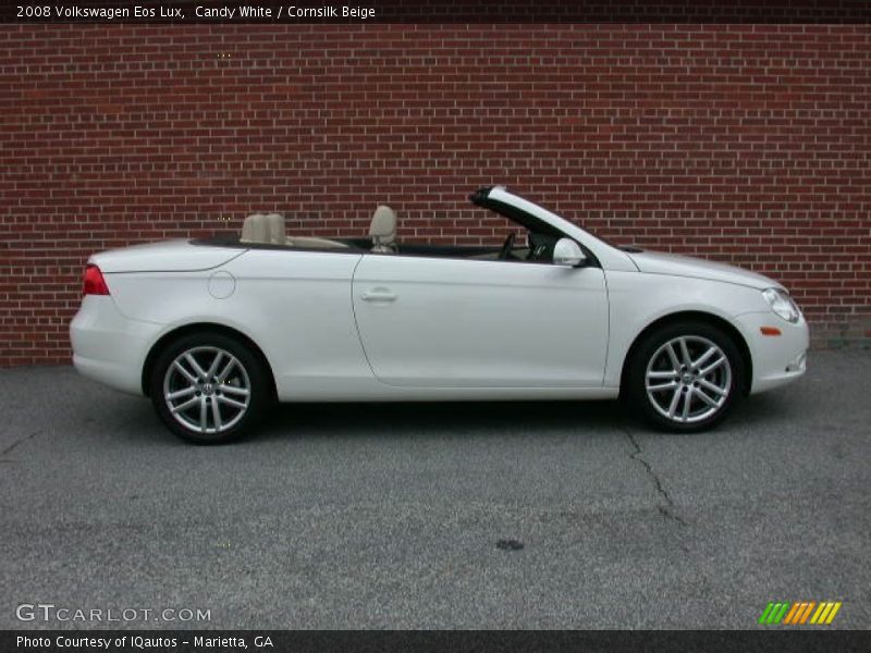 Candy White / Cornsilk Beige 2008 Volkswagen Eos Lux