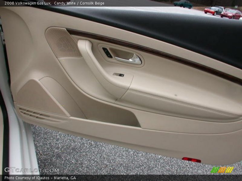 Candy White / Cornsilk Beige 2008 Volkswagen Eos Lux