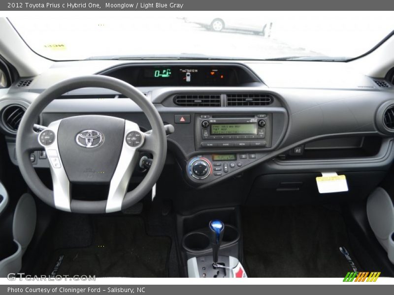Moonglow / Light Blue Gray 2012 Toyota Prius c Hybrid One