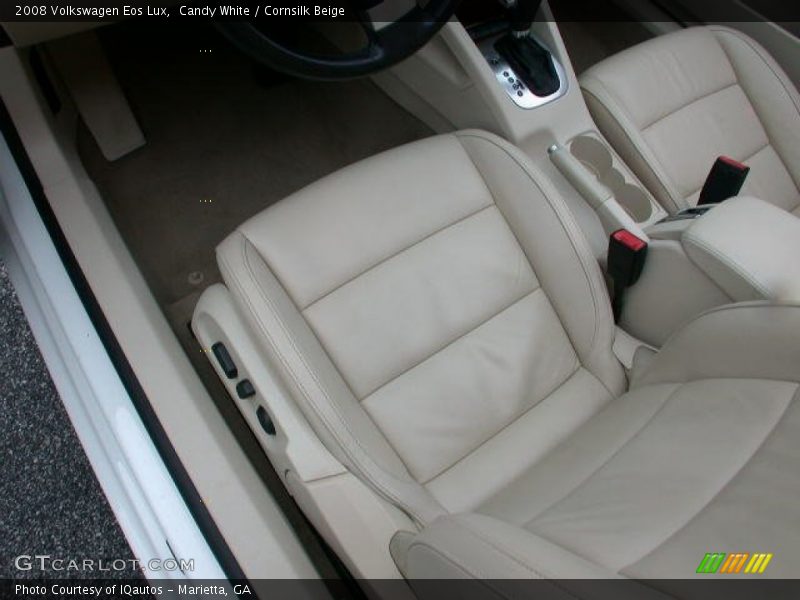 Candy White / Cornsilk Beige 2008 Volkswagen Eos Lux
