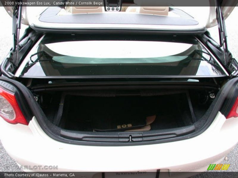 Candy White / Cornsilk Beige 2008 Volkswagen Eos Lux