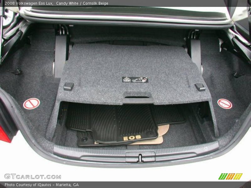 Candy White / Cornsilk Beige 2008 Volkswagen Eos Lux