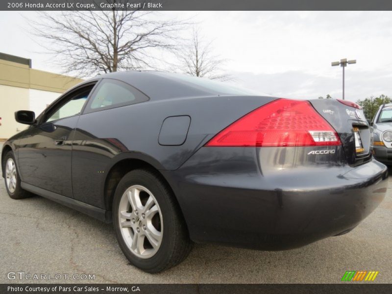 Graphite Pearl / Black 2006 Honda Accord LX Coupe