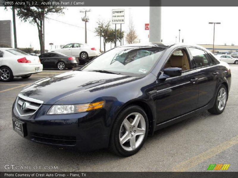 Abyss Blue Pearl / Camel 2005 Acura TL 3.2